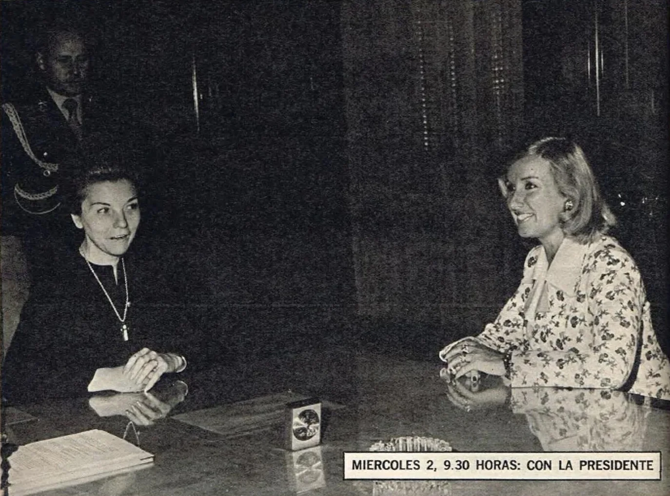 Mirtha Legrand en una entrevista de 1974